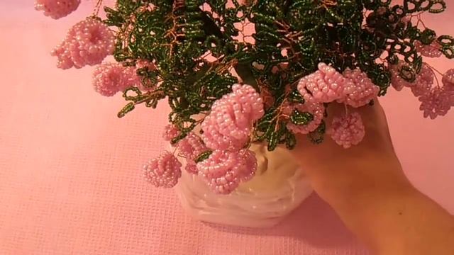 Дерево из бисера