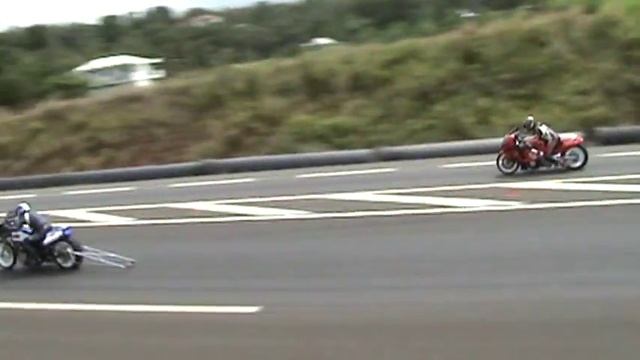 DRAG SUZUKI GS 1500 VS HAYABUSA 2008 смотреть онлайн