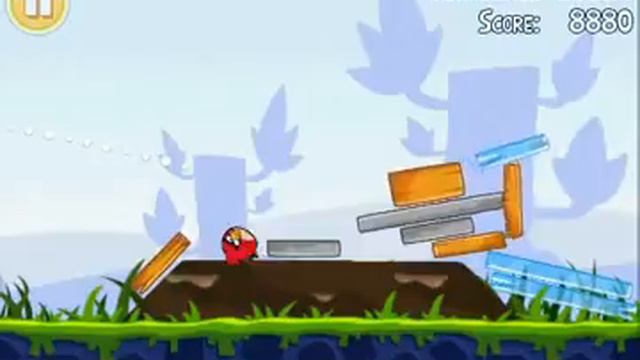 Angry Birds Level 1 4 3 Stars 360 смотреть онлайн