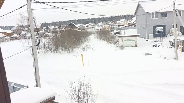 Завалило снегом/ Муж устал чистить снег/ Волшебная сказка за окном.Украсили ёлочку! смотреть онлайн