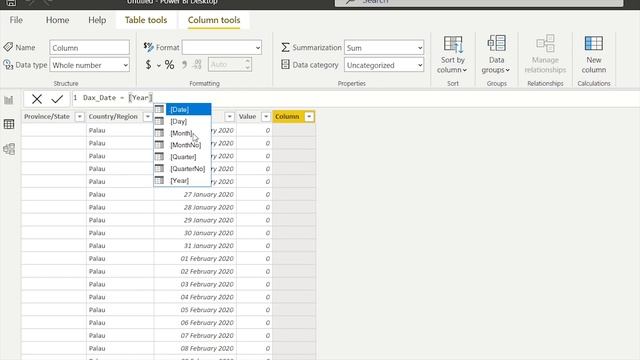 Power BI dax functions tutorial | power bi tutorial for beginners in hindi | Power BI Dax Formula смотреть онлайн
