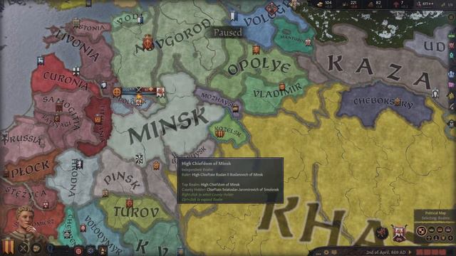 Crusader Kings 3 Try to survive like Kozelsk #2 1.5.1.1 смотреть онлайн