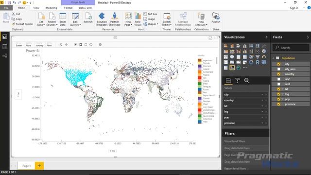 Power BI Custom Visuals - SandDance смотреть онлайн