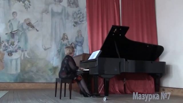 #IStepanovaBorovskaya plays Mazurka No.7op.4 by I.Stepanova-Borovskaya смотреть онлайн