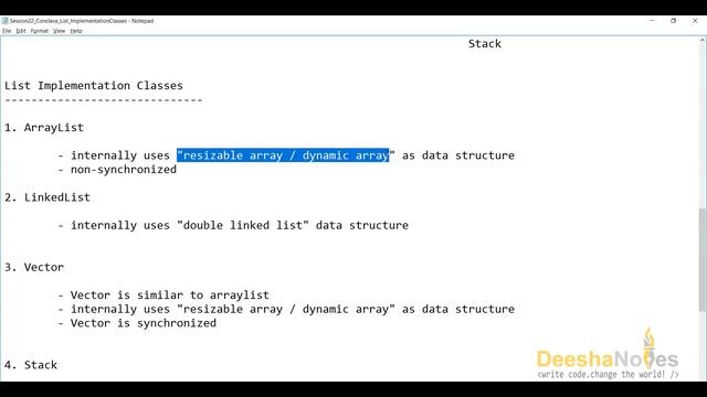#22 CollectionFramework Lists смотреть онлайн