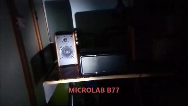 Doss Soundbox XL vs Microlab B77 sound test comparison in the dim darkness смотреть онлайн