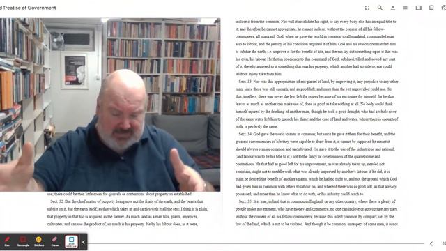 Reading Locke's Second Treatise of Government Chapter V смотреть онлайн