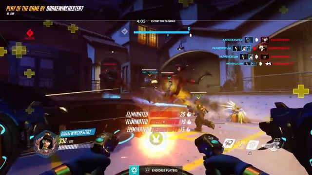 Team Kill PotG With D.Va!!! (Overwatch with elizacrypt Gaming) смотреть онлайн