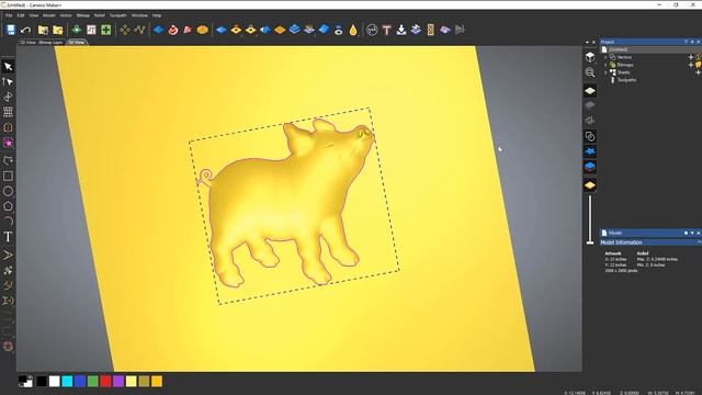 Carveco Maker Plus: Relief Cookie Cutter смотреть онлайн