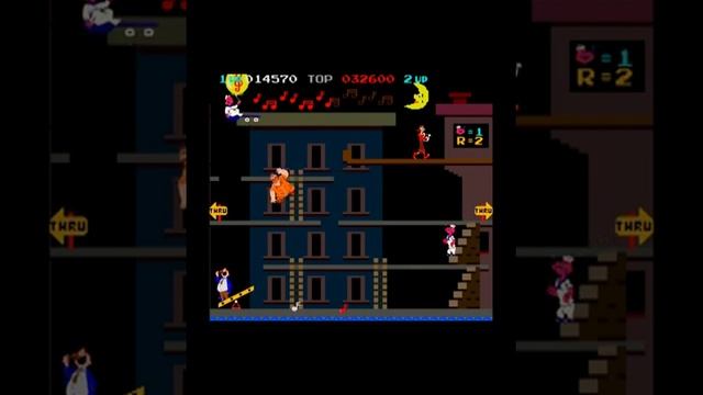 POPEYE 1982 Classic Arcade Game смотреть онлайн