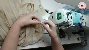 Американка. Как обработать край на тонкой ткани красиво.