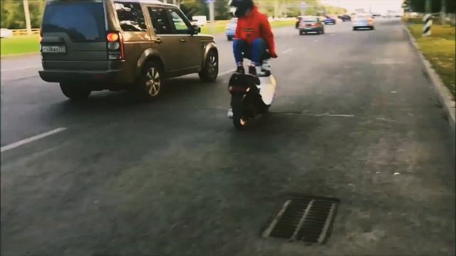 Как правильно ездить на скутере))) смотреть онлайн