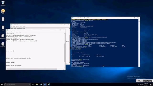 Docker Windows10 PRO How to Step by Step IIS смотреть онлайн