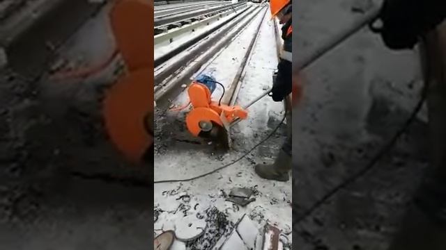 Рельсорезный станок РА-2 смотреть онлайн