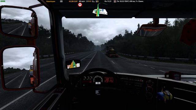 Euro Truck Simulator 2 | SISU | Thrustmaster T150 | 4K 60 FPS смотреть онлайн