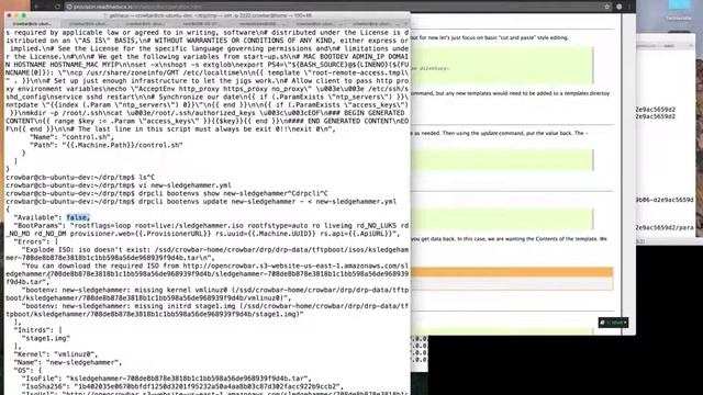 Digital Rebar Provision Editing/Creating BootEnvs and Templates смотреть онлайн