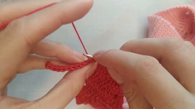 РЕЗИНКА КРЮЧКОМ - ЛЕГКО И ПРОСТО !!! как привязать сразу к изделию смотреть онлайн