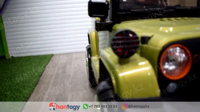 Детский электромобиль JEEP FB-716, детские электромобили, детская машина, машинка с доставкой Алмат смотреть онлайн