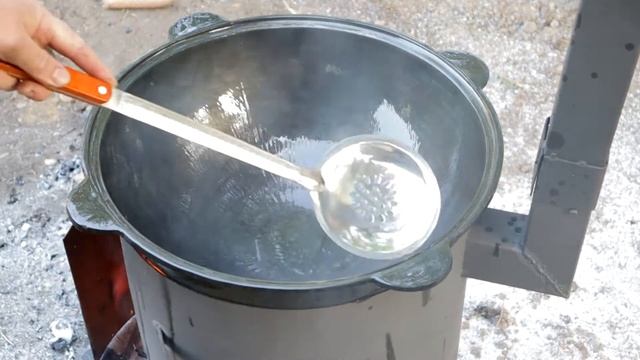 Как обжечь чугунный казан и как хранить - Обжиг казана по инструкции смотреть онлайн