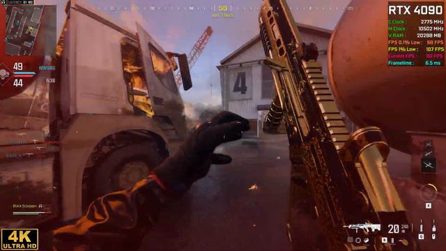 COD Modern Warfare III (2023) Multiplayer (SCRAPYARD) | 4K Extreme Gameplay (DLSS OFF) | RTX 4090 смотреть онлайн