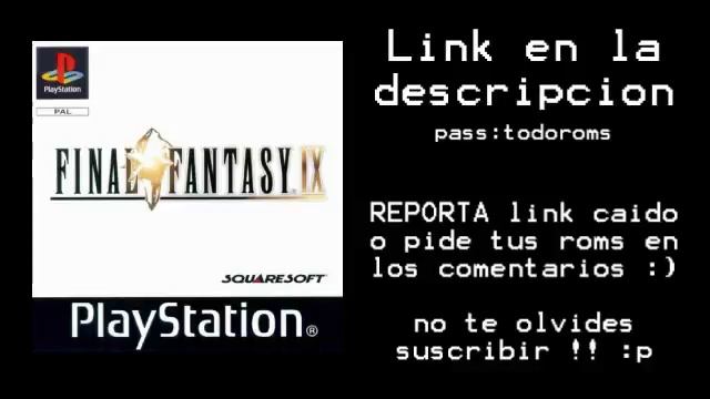 Descargar Final Fantasy IX [PSX] [CD4] Español 2018
