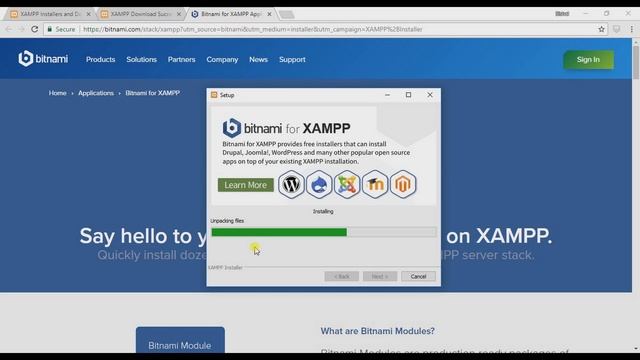 Installing Xampp Server смотреть онлайн