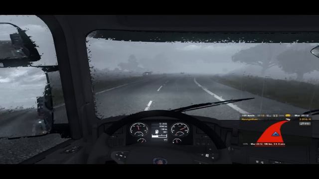 Euro Truck Simulator 2(Millano vers Hebira) смотреть онлайн