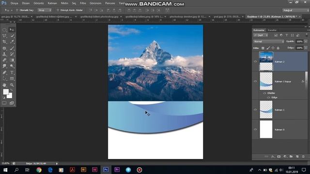 Photoshop Dersi: Basit Broşür Hazırlamak - SIMPLE BROCHURE DESING IN PHOTOSHOP смотреть онлайн
