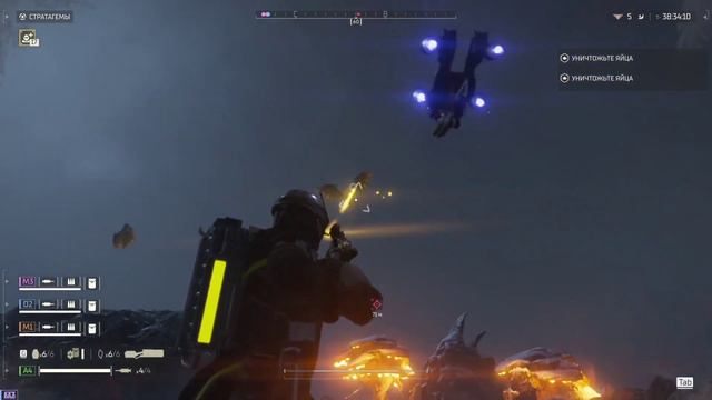 Новые жуки уже в игре. Helldivers 2. смотреть онлайн