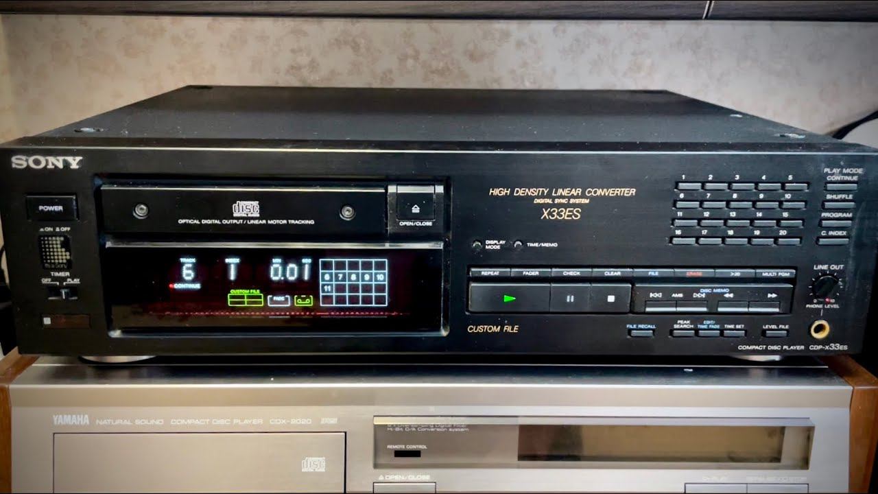 Sony cdp-x33es смотреть онлайн