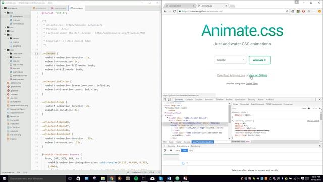 Animate.css | CSS Animation basics and how to use Animate.css смотреть онлайн