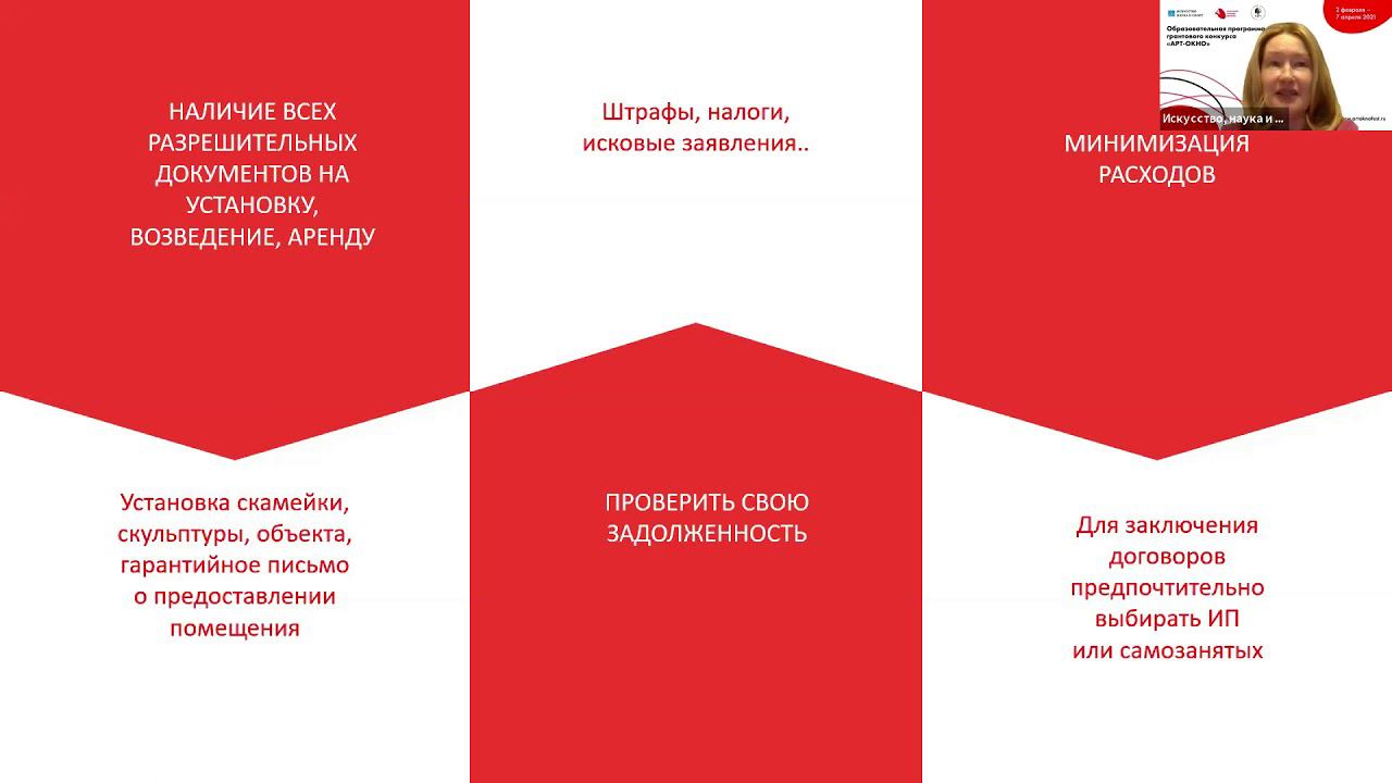 Лекция «Составление финансового и творческого отчета по итогам реализации проекта» смотреть онлайн