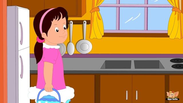 Polly Put the Kettle On - Nursery Rhyme смотреть онлайн