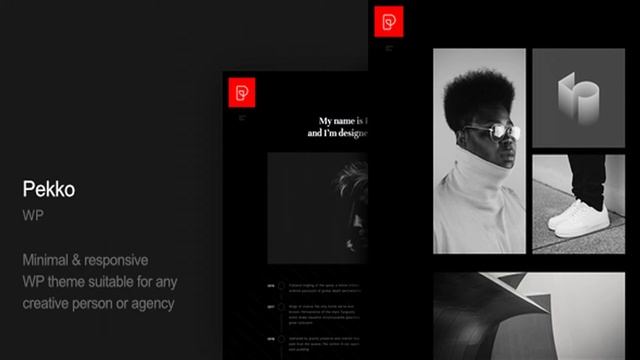 Pekko - Minimal Dark WordPress Theme | Themeforest Website Templates and Themes смотреть онлайн