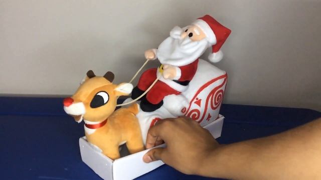 Gemmy 2021 Prototype/Sample Animated Wobblers Rudolph Sleigh - "Rudolph The Red Nosed Reindeer" смотреть онлайн