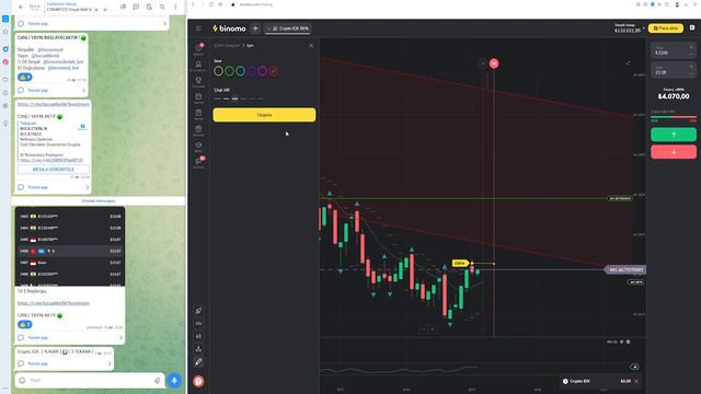 Binomo Altın Taktik ! | Teknik Analiz ve Grafik Yorumlama Nasıl Yapılır ? #trader #binomotrading смотреть онлайн