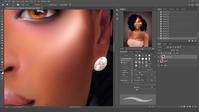 The Sims 4 - Photoshop Tutorial - Smooth Skin смотреть онлайн