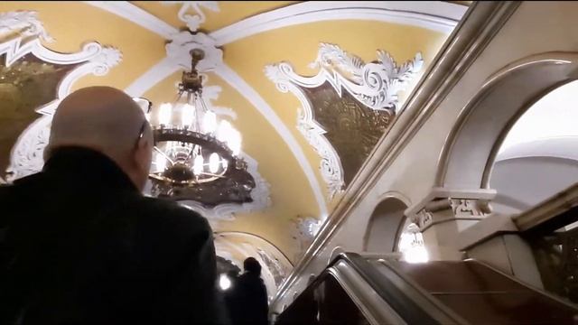 МОСКОВСКОЕ МЕТРО. СТАНЦИЯ КОМСОМОЛЬСКАЯ КОЛЬЦЕВАЯ смотреть онлайн