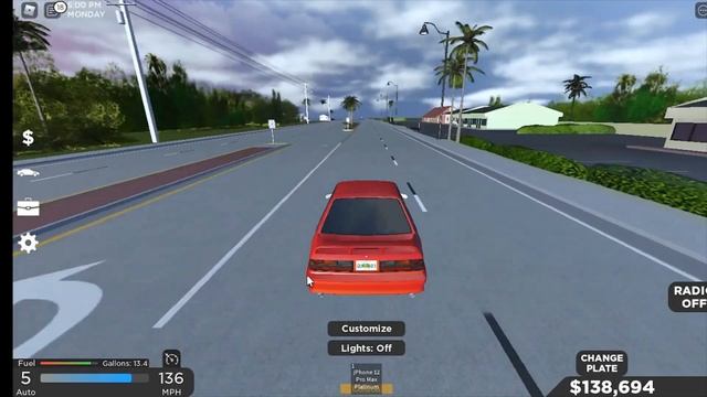 Ford Mustang SVT Cobra R Handling & Speed Test - Southwest Florida Roblox смотреть онлайн