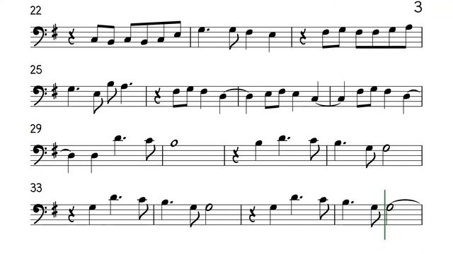 You and I Will Travel Far Cello Trombone Sheet Music Backing Track Play Along Partitura смотреть онлайн