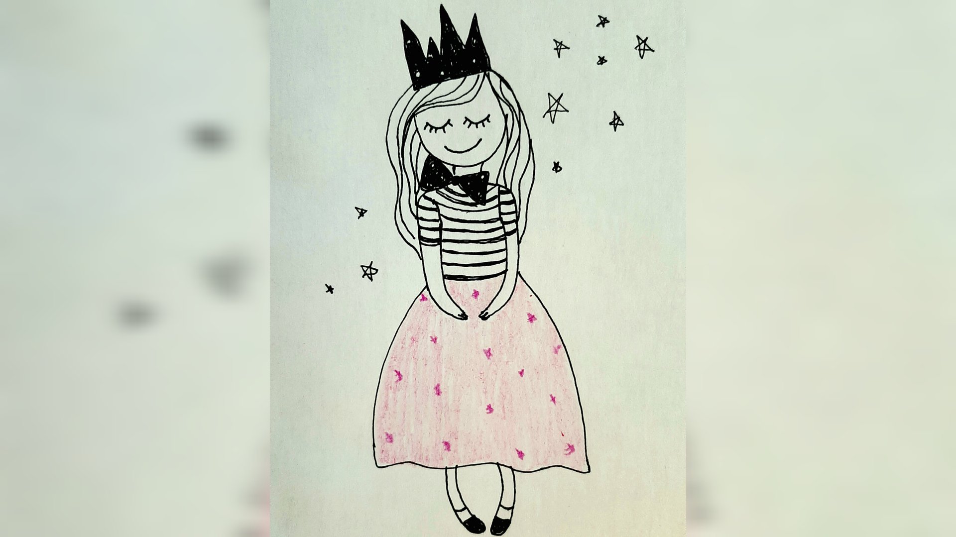 Рисунок девочки смотреть онлайн