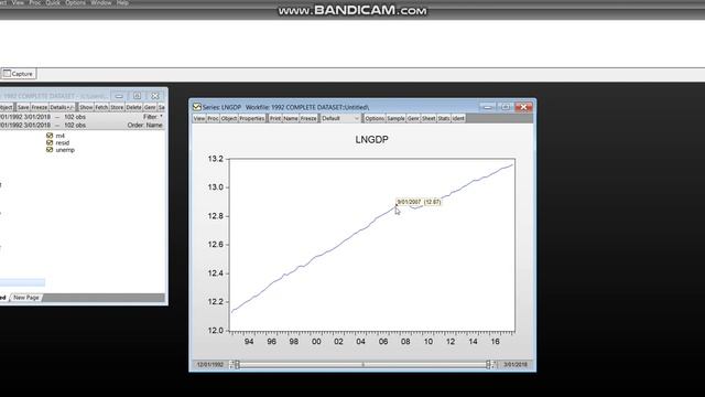 Video 2 - Chow breakpoint test on Eviews смотреть онлайн