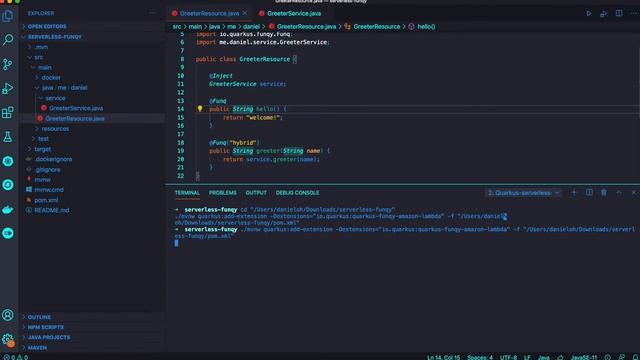 Quarkus Funqy Amazon Lambda смотреть онлайн