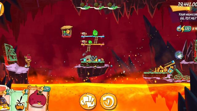 Angry Birds 2 Mighty Eagle Bootcamp MEBC with Bubbles 09/21/19 смотреть онлайн