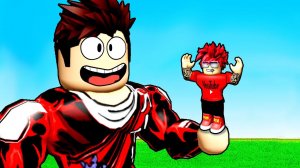 Я ПРОКАЧАЛ ДРУГА ДО МЕГА КАЧКА В СИМУЛЯТОР КАЧКА Strongman Simulator ROBLOX