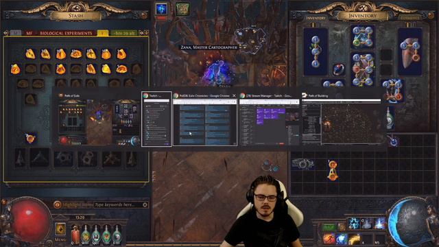 PATH of EXILE Crafting: Spell Crit Chest, Basic Gloves & Belt - Stolen Foxtactics Storm Call Build смотреть онлайн