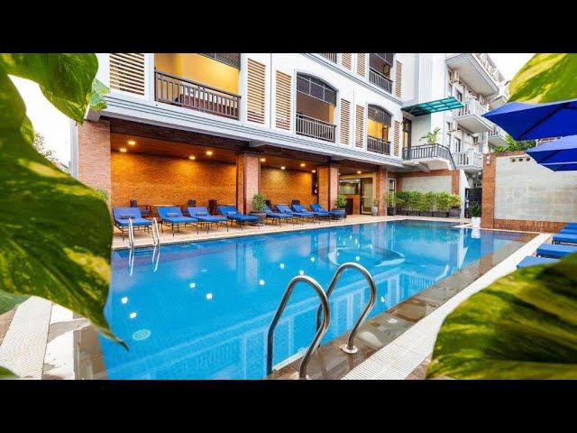 Blanc smith hotel - обзор отеля в городе Сием риеп, Камбоджа смотреть онлайн