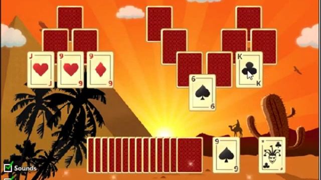 Cardmania Pyramid Solitaire is probably the best version of all смотреть онлайн