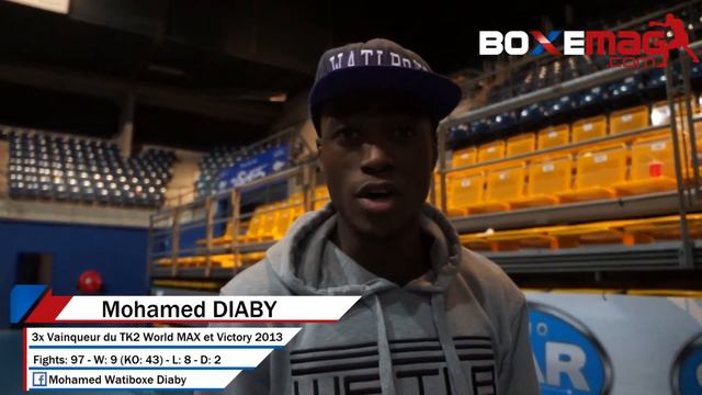 ITW Mohamed Diaby suite à son combat contre Anthony Fremont à la NDC 21 смотреть онлайн