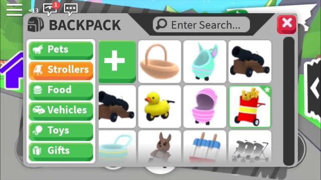 My inventory on Adopt Me! (Roblox) смотреть онлайн